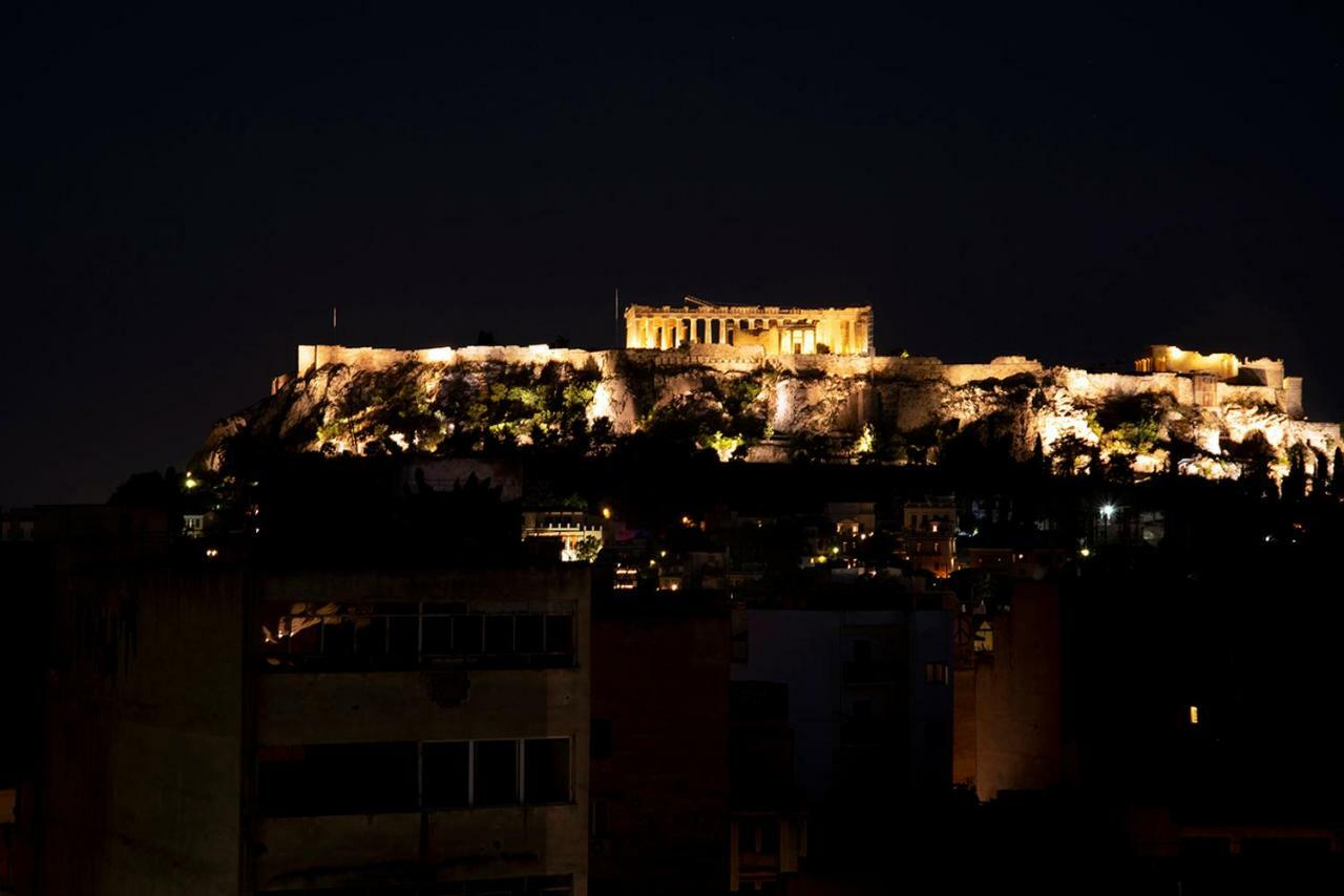 Ferienwohnung Mosaics Astonishing Acropolis View Aprtm Athen Exterior foto