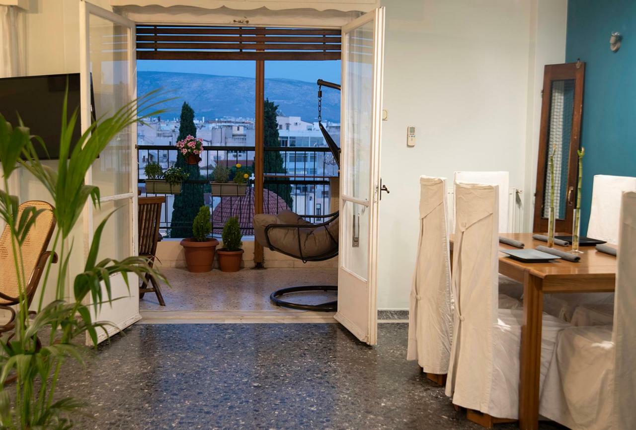 Ferienwohnung Mosaics Astonishing Acropolis View Aprtm Athen Exterior foto